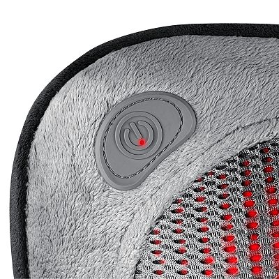 HoMedics Cordless Shiatsu Massage Pillow with Soothing Heat