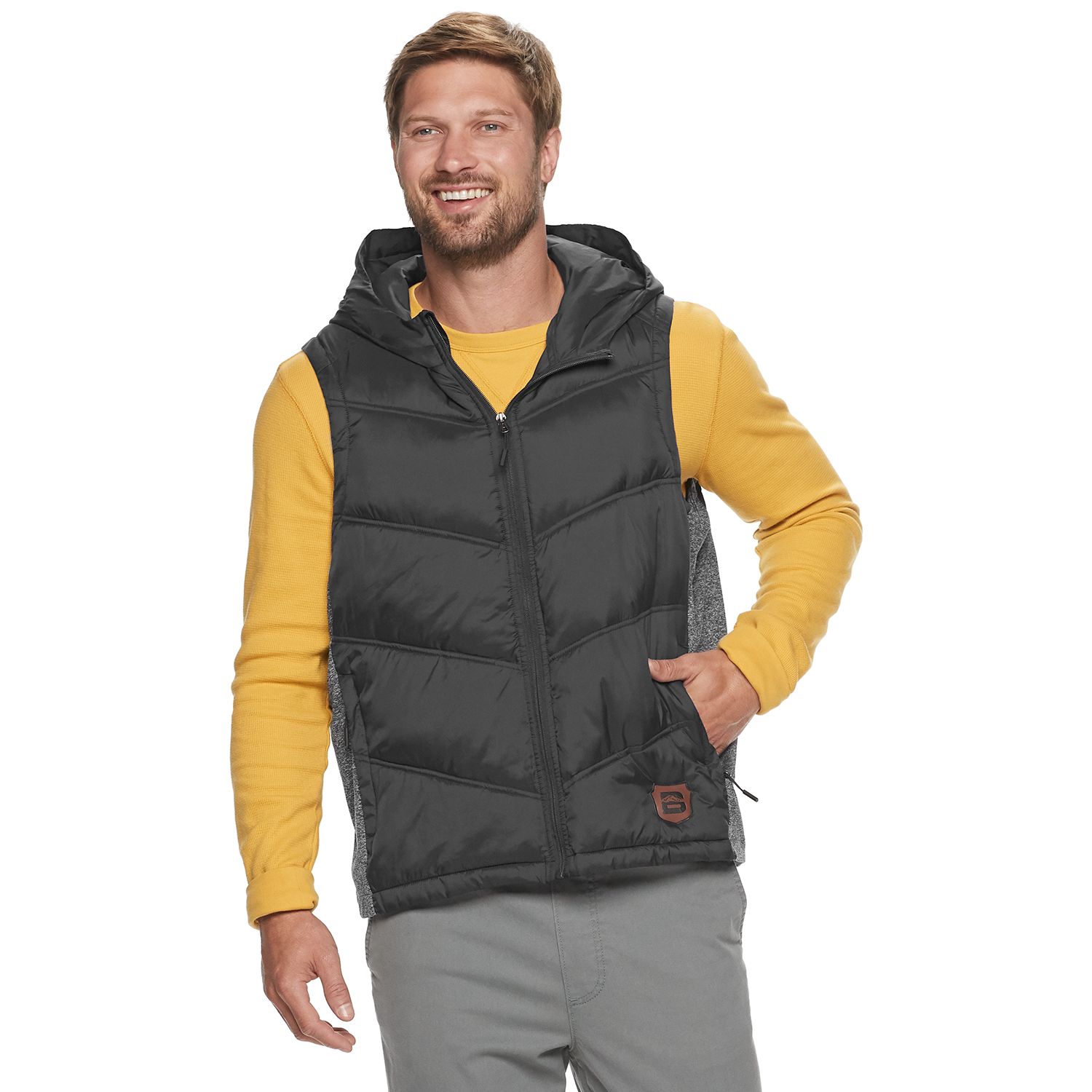 champion men's insulated puffer vest