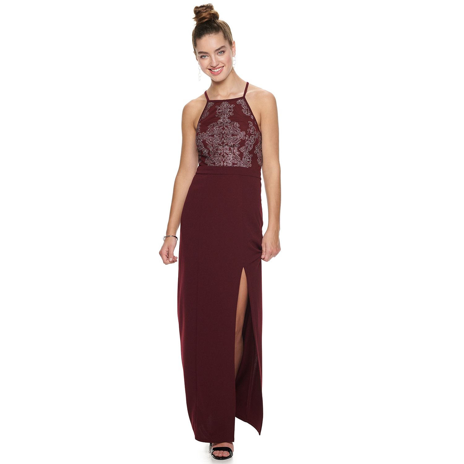 speechless embellished sleeveless maxi dress girls