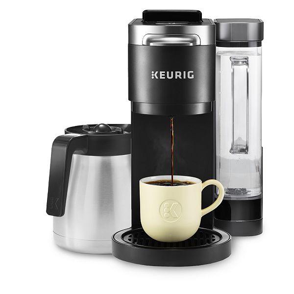 Keurig K-Duo Plus Coffee Maker, Black & Reusable Ground Coffee Filter  Compatible Essentials and K-Duo Brewers only, Eco-Friendly Way to Brew a  Carafe