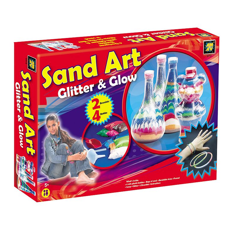 Sand Art Glitter and Glow, Multicolor