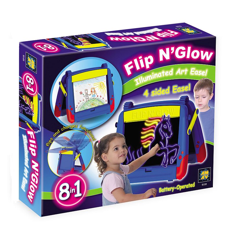 UPC 055350051226 product image for Flip n Glow Table Top Easel, Multicolor | upcitemdb.com
