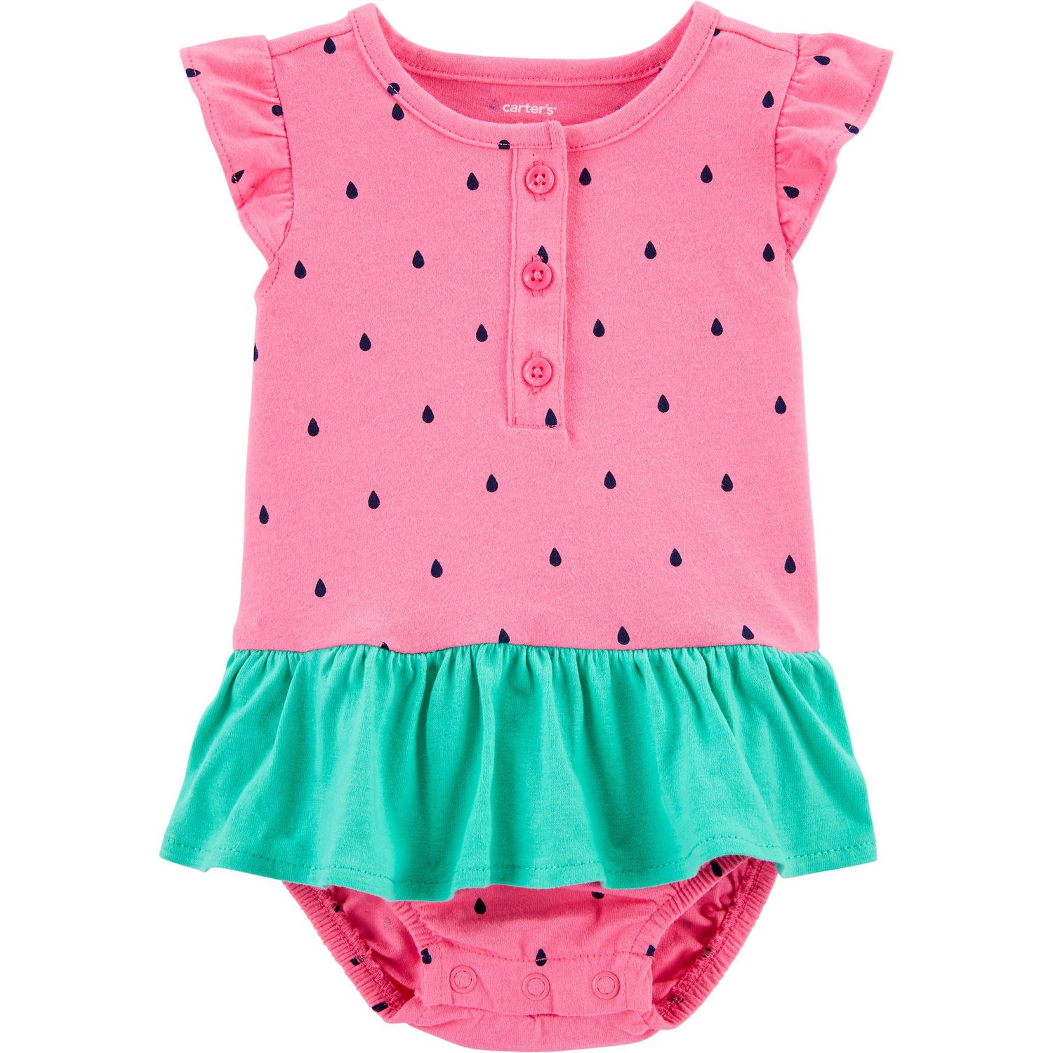 carter's watermelon jumpsuit
