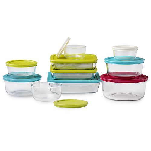 Pyrex Simply Store 20 Pc Glass Food Storage Set