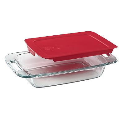 Pyrex Easy Grab 2-qt. Glass Baking Dish