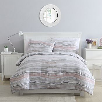 Vcny Home Marble Duvet Cover Set