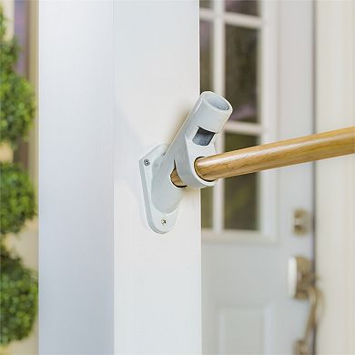 Cast Iron White Flag Pole Bracket