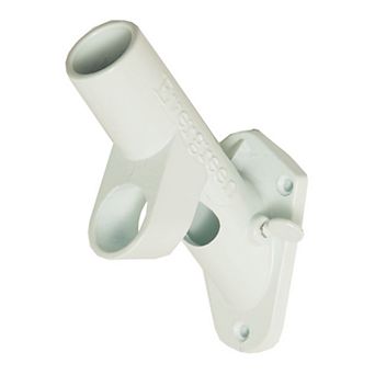 Aluminum White Flag Pole Bracket