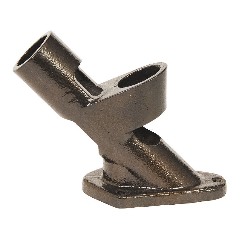 UPC 746851065286 product image for Cast Iron Bronze Flag Pole Bracket, Black | upcitemdb.com