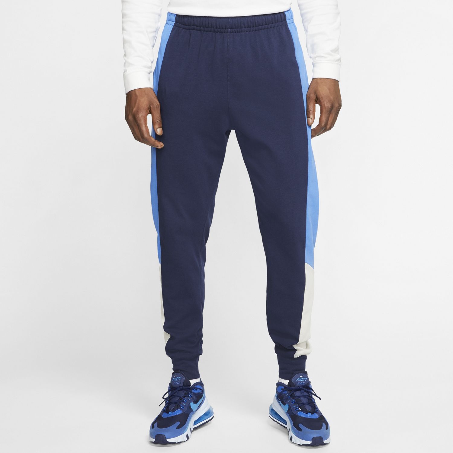 nike blue joggers