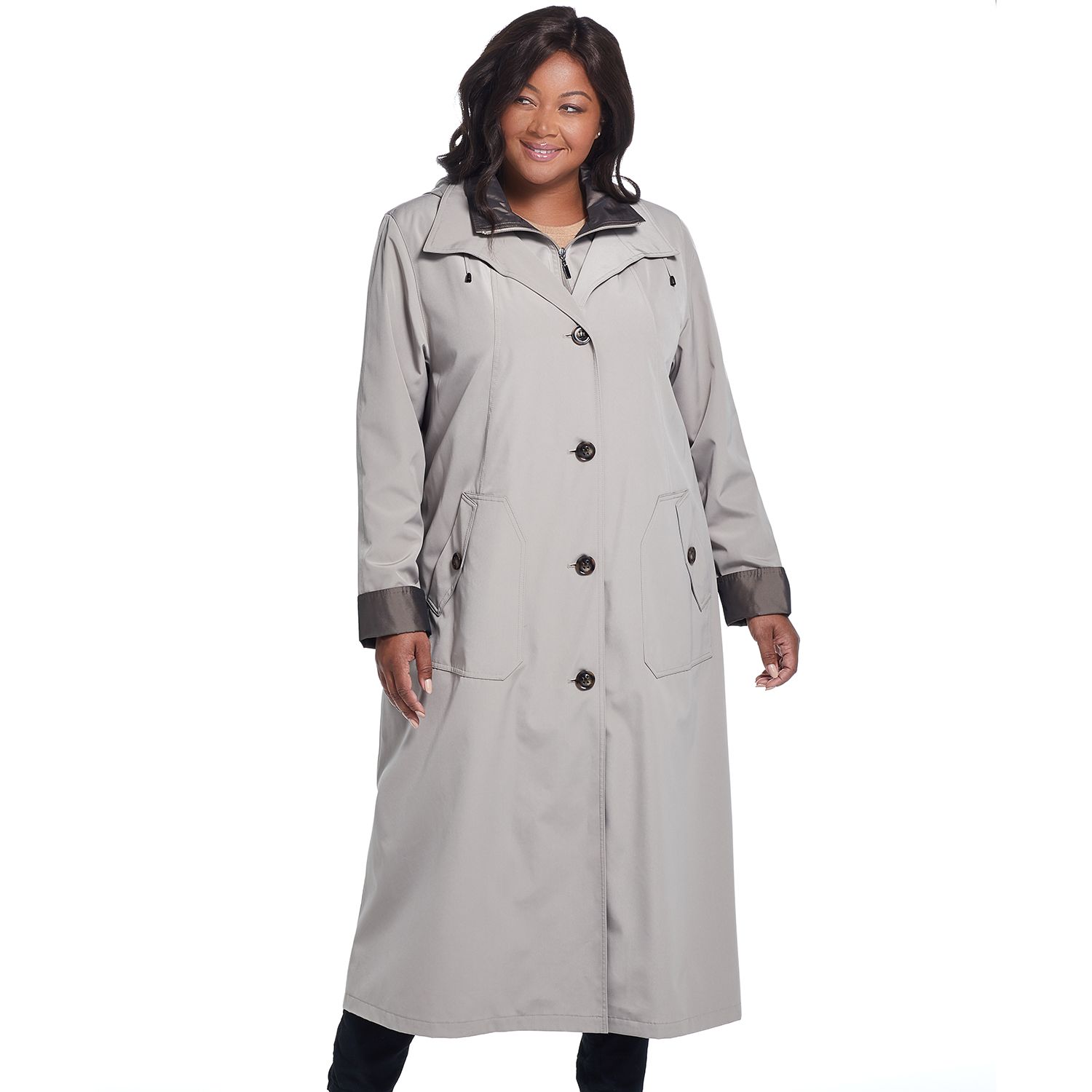 kohls plus size coats
