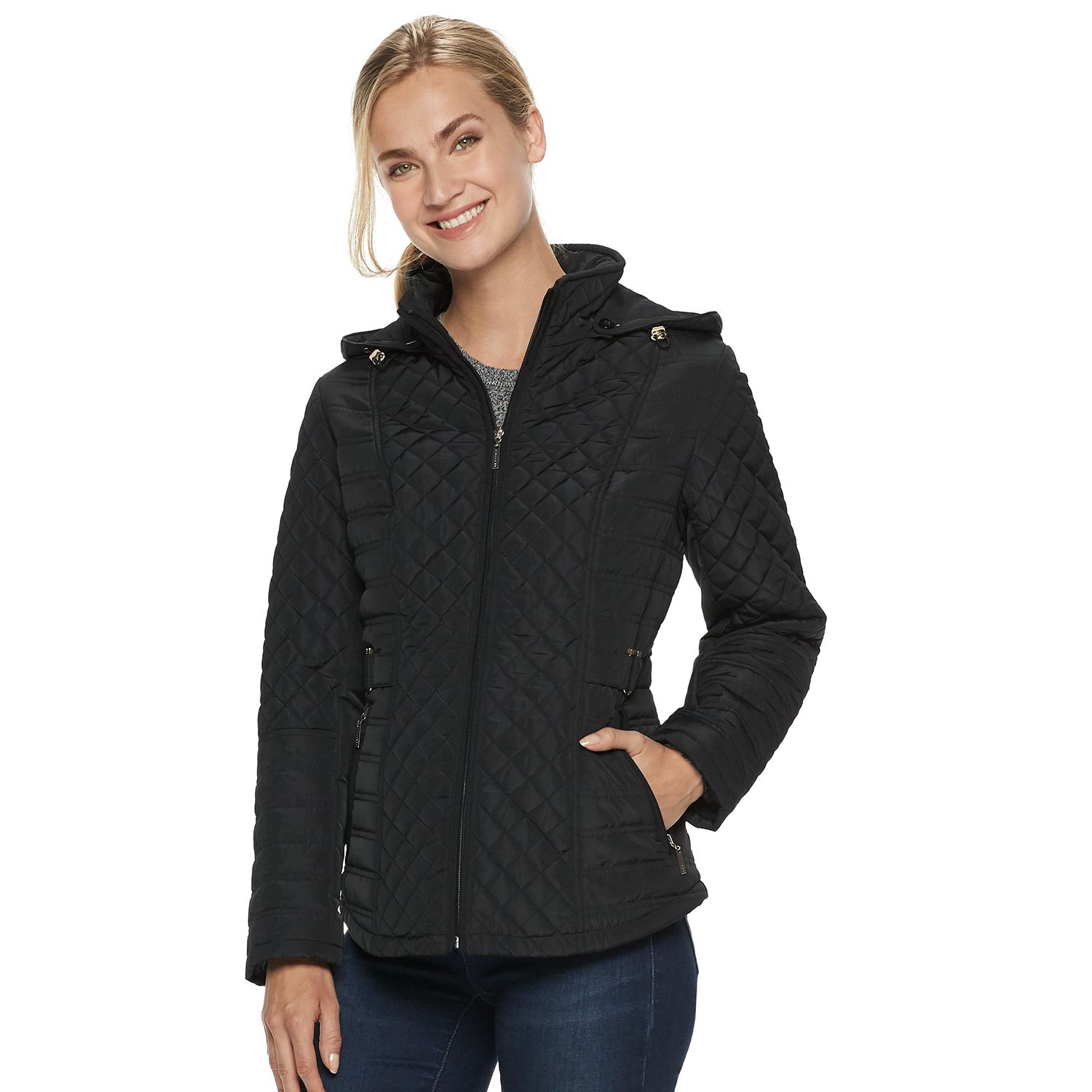 women's midweight jacket with hood