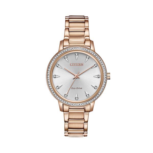 Citizen Eco Drive Women s Silhouette Crystal Stainless Steel Watch