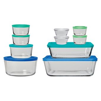 Anchor Hocking 20 pc Glass Food Storage Set