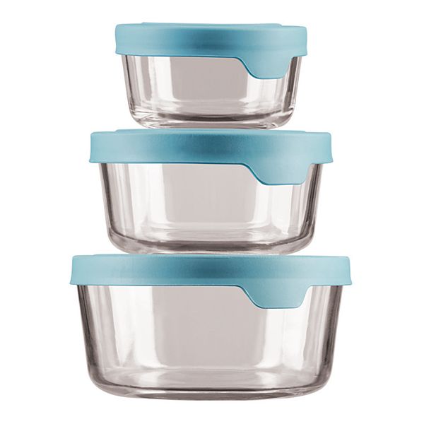 Anchor Hocking TrueSeal 6-pc. Round Glass Food Storage Set