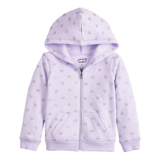 Toddler girl cheap zip hoodie