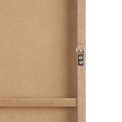Madison Park Signature Sunburst Hand Painted Palm Box Wall Décor