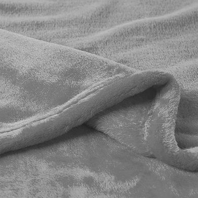 Portsmouth Home Oversized Microfiber Velvet Throw Blanket