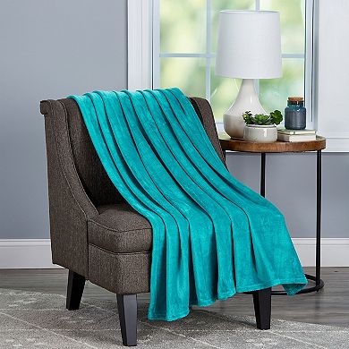 Portsmouth Home Oversized Microfiber Velvet Throw Blanket