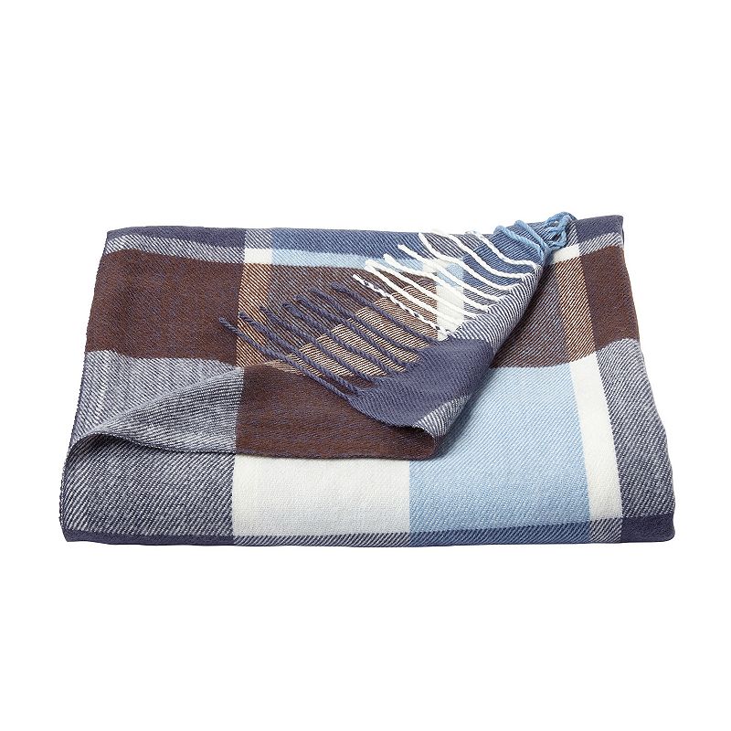 Portsmouth Home Soft Vintage Throw Blanket, Blue