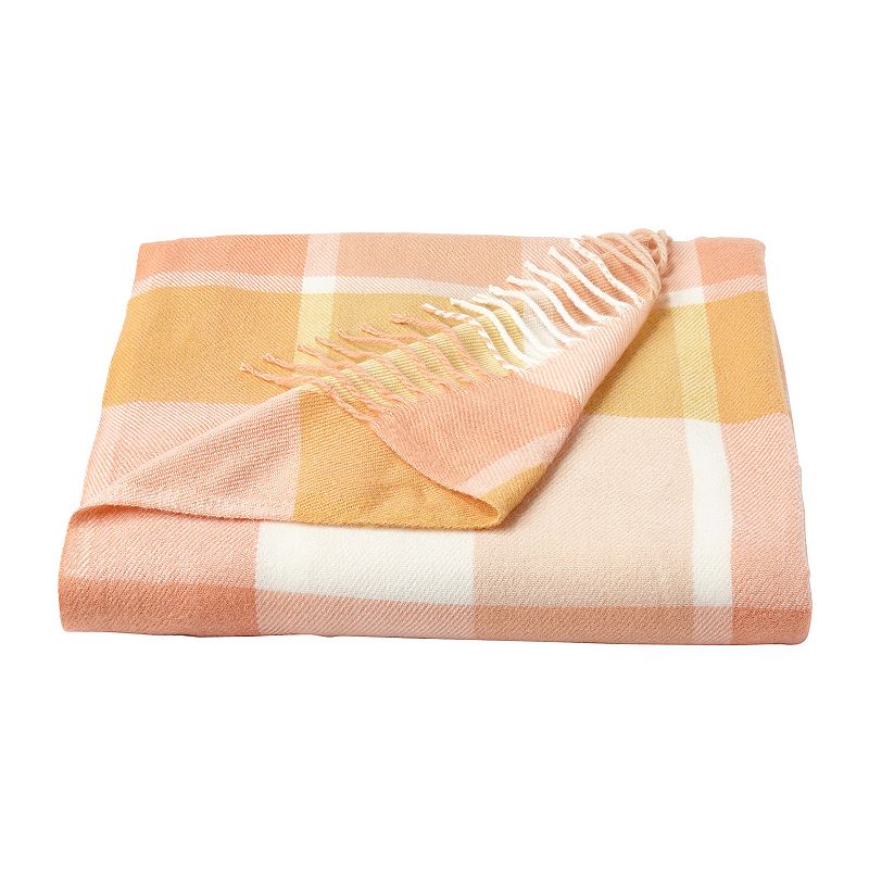 Portsmouth Home Soft Vintage Throw Blanket, Pink