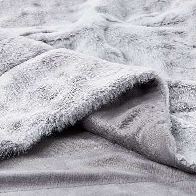 Portsmouth Home Faux Fur Throw Blanket