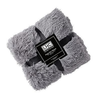 Portsmouth Home Faux Fur Throw Blanket