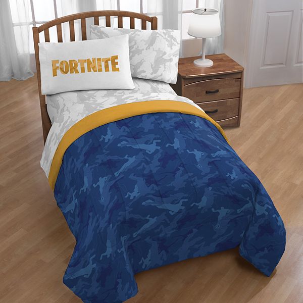 Fortnite Emote Camo Bedding Set