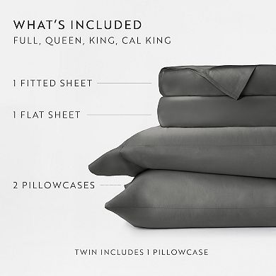 Home Collection Premium 4-Piece Luxury Bed Sheet Set