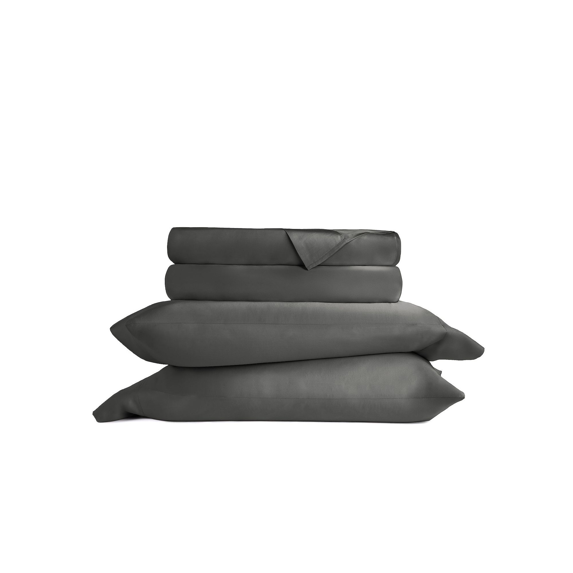Home Collection Premium Rayon from Bamboo Sheet Set Or Pillowcases, Gray