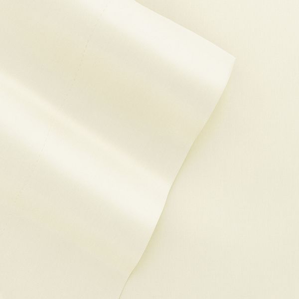 Home Collection Premium Rayon from Bamboo Sheet Set Or Pillowcases - Ivory (TWIN SET)