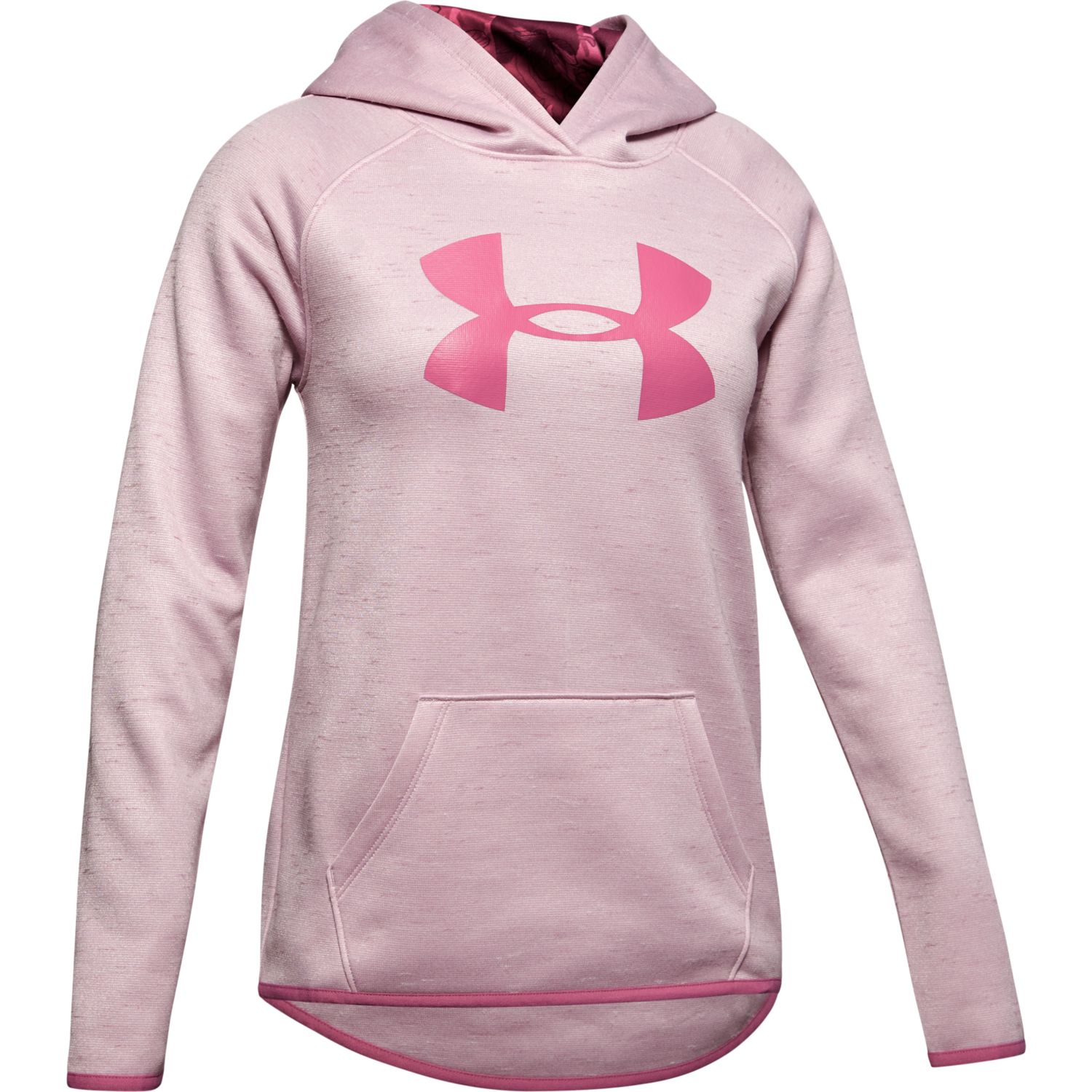 under armour hoodie kids pink