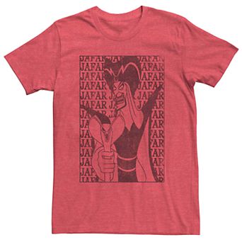 Disney's Aladdin Jafar Outline Poster Men's Tee