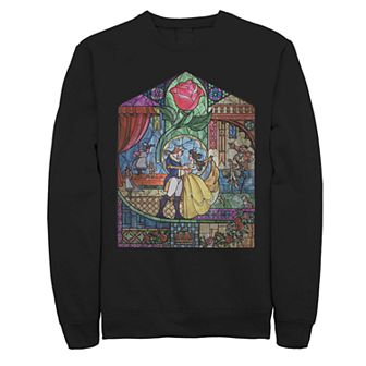 Disney's Beauty And The Beast Glass Beauty Men's Fleece