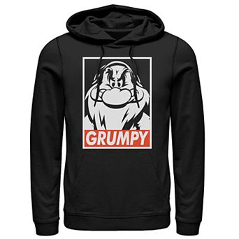 Disney's Snow White Grumpy Poster Men's Hoodie