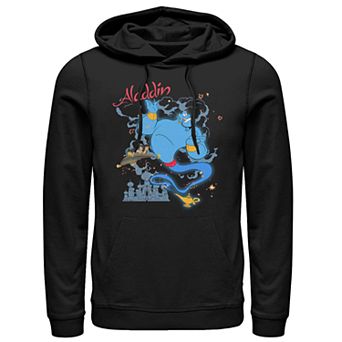 Disney's Aladdin Genie Night Portrait Men's Hoodie