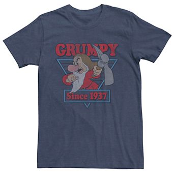 Disney's Snow White Grumpy Men's Since 1937 Logo Graphic Tee