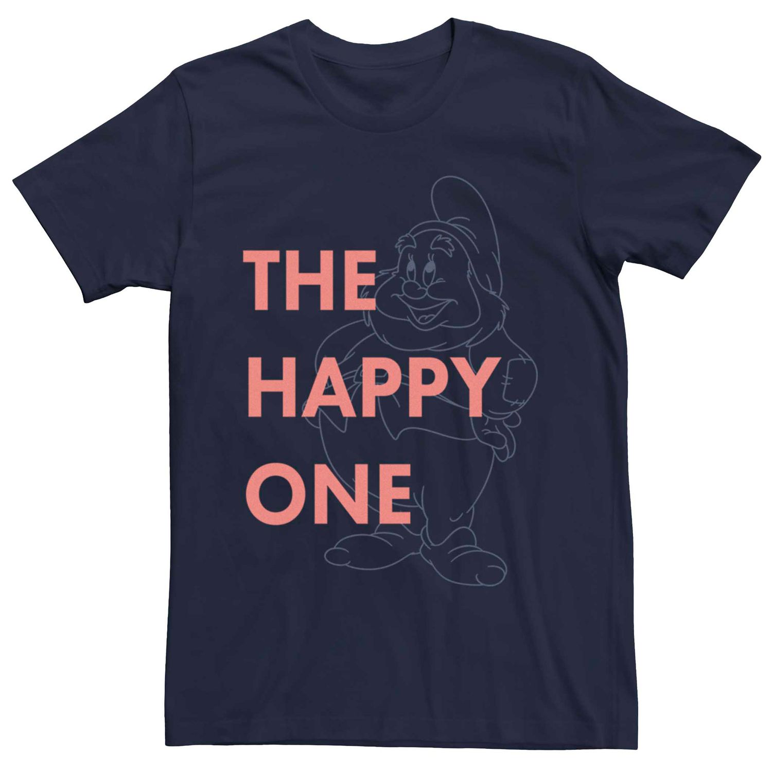 Image for Licensed Character Men's Disney Snow White The Happy Dwarf Graphic Tee at Kohl's.