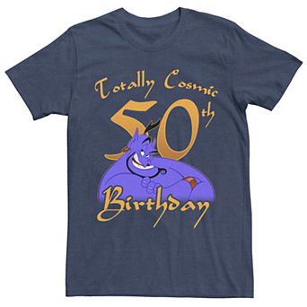 Disney's Aladdin Genie Men's 50th Birthday Graphic Tee