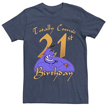 Disney's Aladdin Genie Men's 21st Birthday Graphic Tee