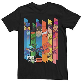 Disney's Big Hero 6 Panel Group Shot Men's Tee