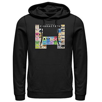 Men's Disney Pixar Periodic Table Of Characters Hoodie