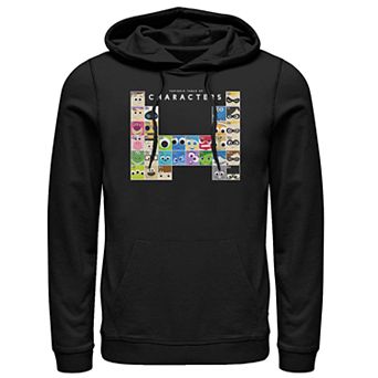 Men's Disney Pixar Periodic Table Of Characters Hoodie