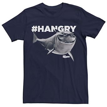 Men's Disney Pixar Finding Nemo Hangry Bruce Graphic Tee