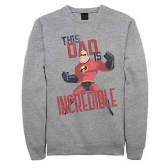 Men's Disney Pixar Incredibles This Dad Is Incredible Fleece