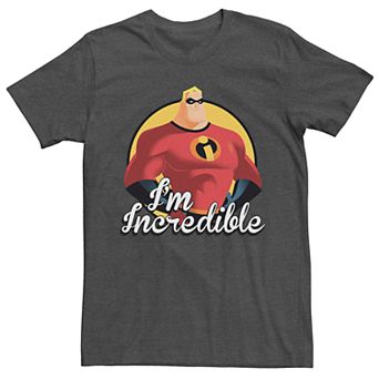 Men's Disney Pixar Incredibles I'm Incredible Graphic Tee