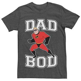 Disney / Pixar's Incredibles Men's Dad Bod Graphic Tee