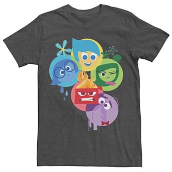 Men's Disney Pixar Inside Out Bubble Group Shot Tee