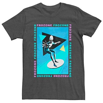 Men's Disney Pixar Incredibles 2 Frozone Retro Style Graphic Tee