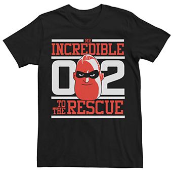 Men's Disney Pixar Incredibles 2 Mr. Incredible To The Rescue Graphic Tee